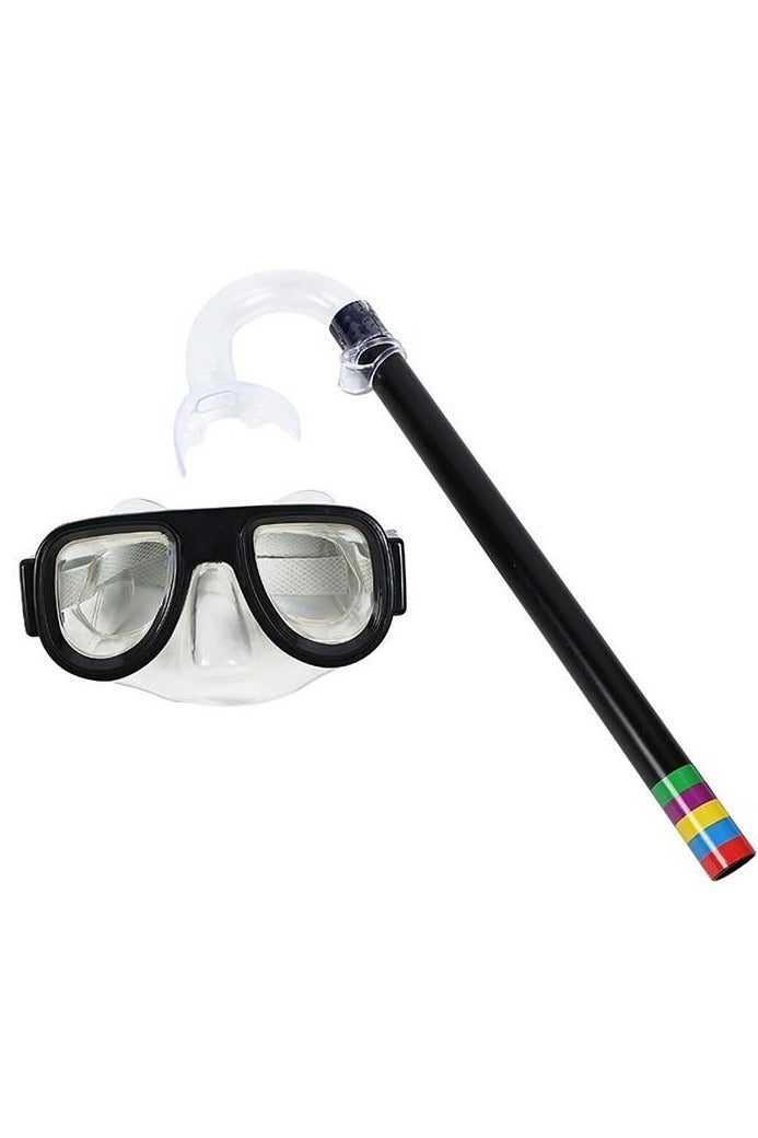 رونق مجموعة غطس للأطفال، قناع غطس بحزام قابل للتعديل، قناع غطس مضاد للضباب، نظارات سباحة للأطفال للأولاد والبنات، من سن 6 إلى 14 عامًا - مستلزمات السباحه- نضارات سباحه للاطفال- ادوات سباحه - مجوعه الغطس للاطفال. - Image 2